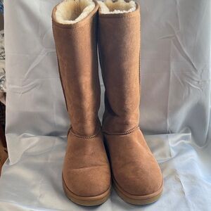 UGG Tan Suede Winter Boots